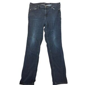 J.Jill Denim Womens High-Rise Straight Leg Jeans Size 14T
